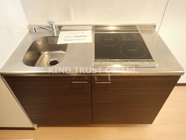 プレジオ東天満のキッチン