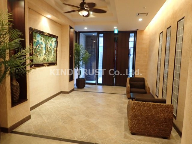 プレジオ東天満のロビー