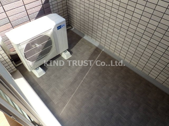 プレジオ東天満のバルコニー