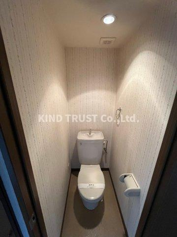 メゾンドヒロ　仲介手数料無料のトイレ|シンプルで使いやすいトイレです