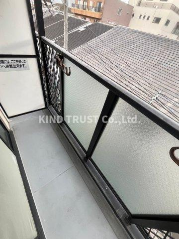 メゾンドヒロ　仲介手数料無料のバルコニー|外からの目が気にならないバルコニーで洗濯物が干せます