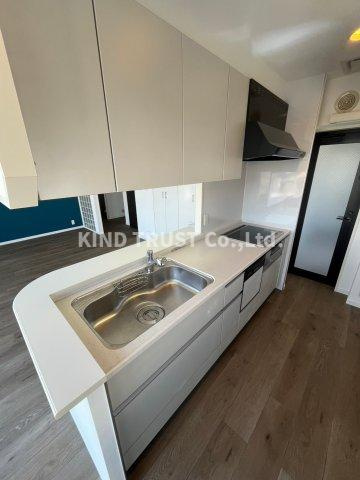 シティタワー梅田イーストのキッチン|きれいなキッチンです