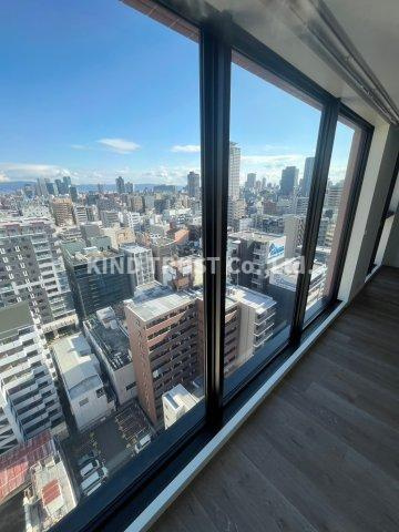 シティタワー梅田イーストのバルコニー|落ち着いた時間を過ごせるバルコニーです