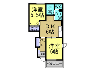 カリーノ　A・Bの間取り