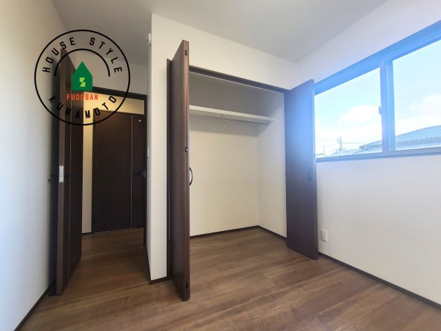 熊本市北区鶴羽田4丁目第2-2棟（1号棟）の収納|収納には困りません。