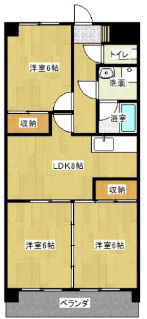 アビタシオン千種の間取り