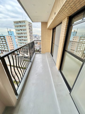 アビタシオン千種のバルコニー