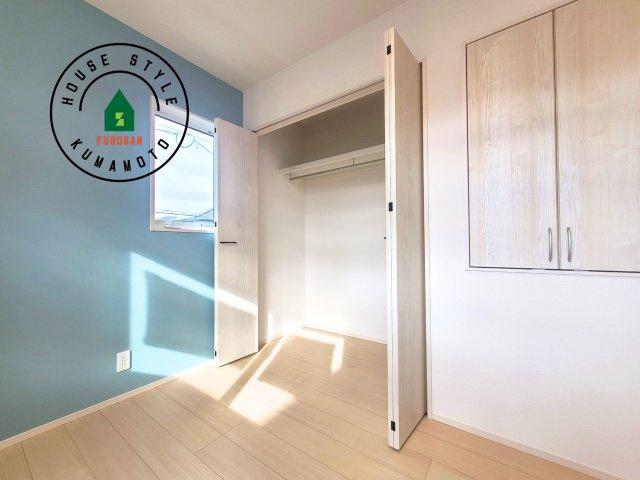 熊本市北区鶴羽田4丁目第2-2棟（2号棟）の収納|収納には困りません。