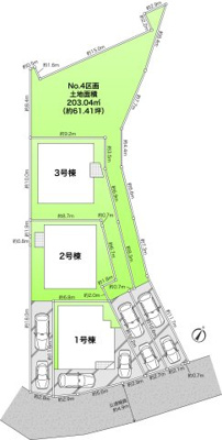 藤沢市高倉建築条件なし 売地の画像