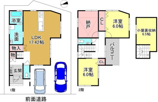 【間取り】 | 大津市坂本2丁目2-39付近　新築戸建