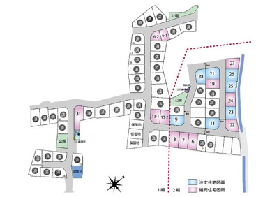 【区画図】 | 大津市下阪本2丁目26付近　新築戸建 | 2期　7号棟