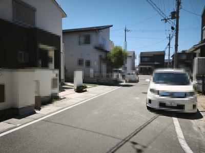 【前面道路含む現地写真】 | 大津市下阪本2丁目26付近　新築戸建
