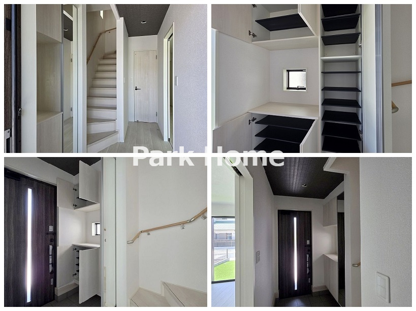 香美市土佐山田町百石町1丁目-2棟2-新築戸建ての玄関