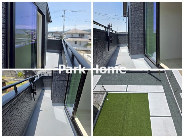 香美市土佐山田町百石町1丁目-2棟2-新築戸建てのバルコニー