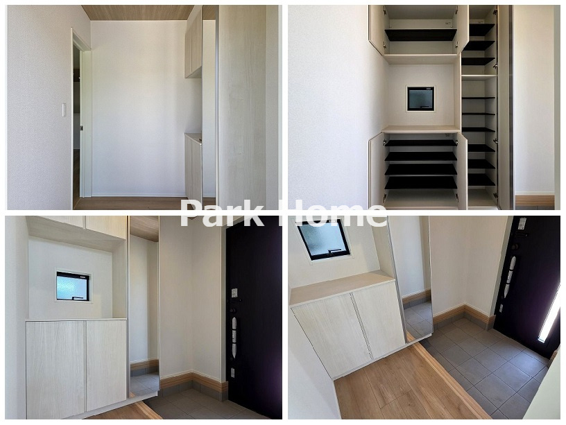 香美市土佐山田町百石町1丁目-2棟1-新築戸建ての玄関