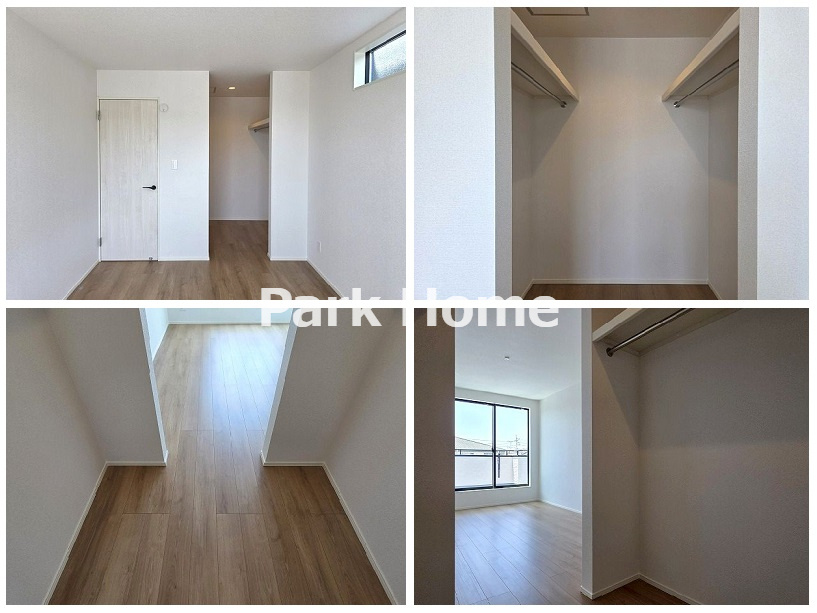 香美市土佐山田町百石町1丁目-2棟1-新築戸建ての収納|２F：6.7洋室+WIC