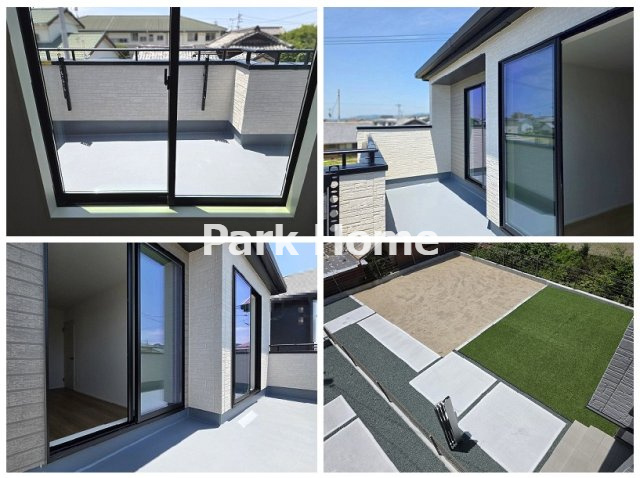 香美市土佐山田町百石町1丁目-2棟1-新築戸建てのバルコニー