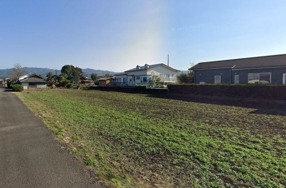 都城市安久町の売地の外観