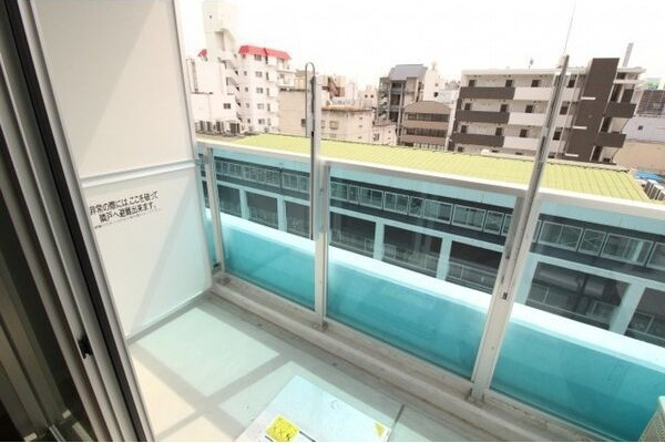 アンジュ栄のバルコニー