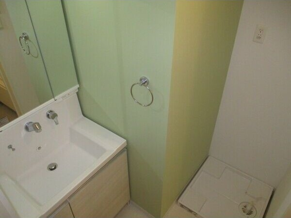 アンジュ栄の洗面所