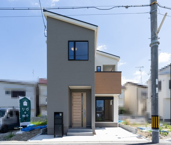 【成約済】京都市右京区西京極畑田町の外観|3号地　外観写真
スタイリッシュな外観に仕上がっております！