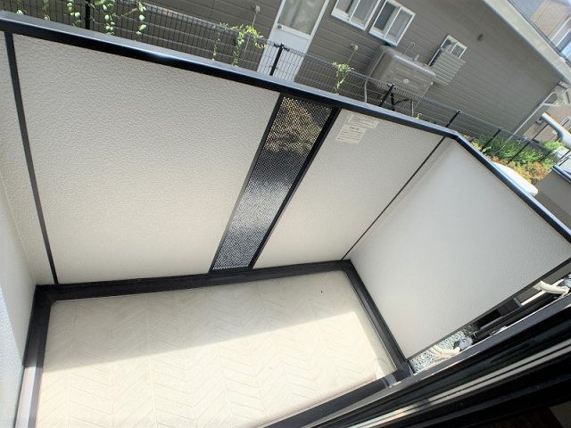 セジュール山田のバルコニー