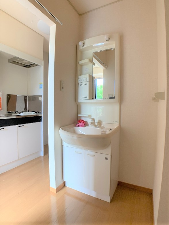 セジュール山田の独立洗面台