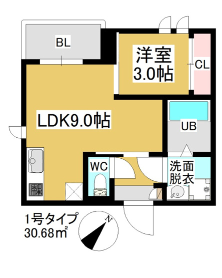【間取り】 | REGALEST 次郎丸Ⅰ　★プライスホームなら仲介手数料が割引価格です！★