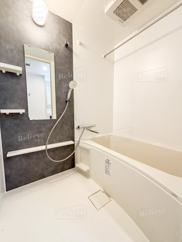 S-RESIDENCE六ツ門abreastIの浴室|浴室乾燥機付きのお風呂です♪