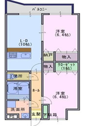 ルミエール名張駅前の間取り