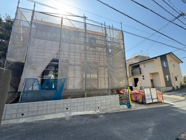 ーBloomーブルーム小倉北区高坊1丁目1期　【小倉北区　新築戸建て】の外観|現地撮影　2025,4,4　ーBloomーブルーム小倉北区高坊1丁目1期　【小倉北区　新築戸建て】