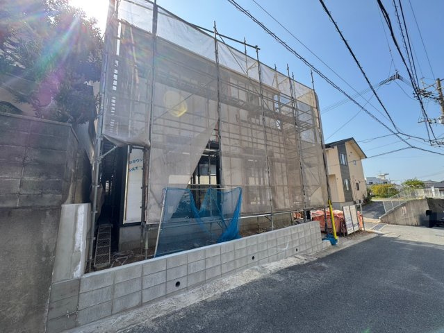 ーBloomーブルーム小倉北区高坊1丁目1期　【小倉北区　新築戸建て】の外観|現地撮影　2025,4,4　ーBloomーブルーム小倉北区高坊1丁目1期　【小倉北区　新築戸建て】