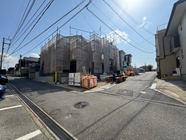 ーBloomーブルーム小倉北区高坊1丁目1期　【小倉北区　新築戸建て】の前面道路含む現地写真|現地撮影　2025,4,4　ーBloomーブルーム小倉北区高坊1丁目1期　【小倉北区　新築戸建て】