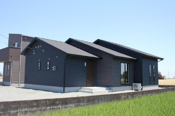 緒玉新築建売の外観パース