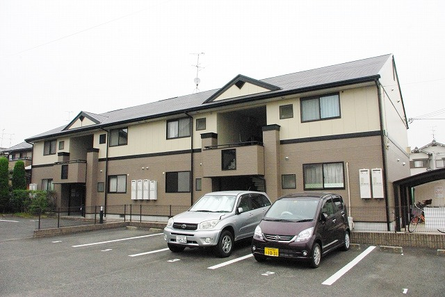 フォレストハイツ富堂町Bの外観|落ち着いた雰囲気の外観です