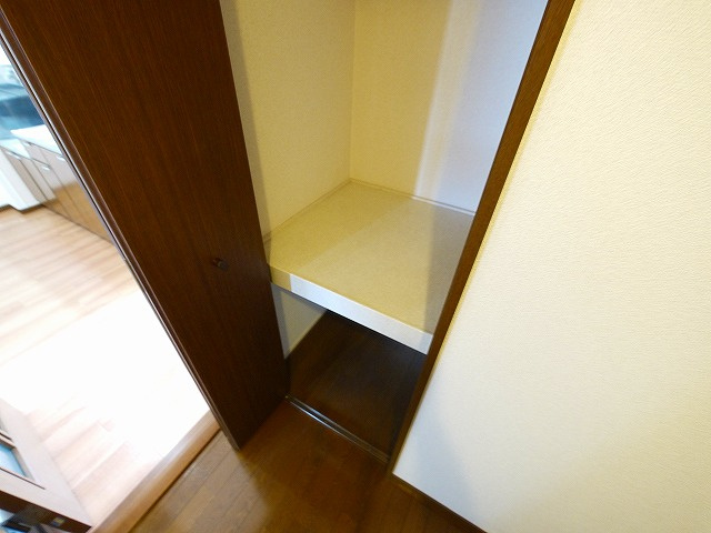 フォレストハイツ富堂町Bの収納|ちょっとした収納スペースも充実しています