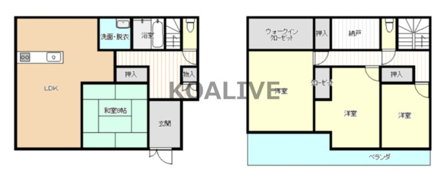 【間取り】 | 高崎市中居町　中古住宅