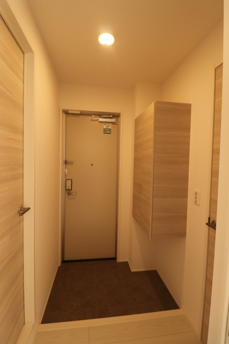 コーポ陽だまりⅡの玄関