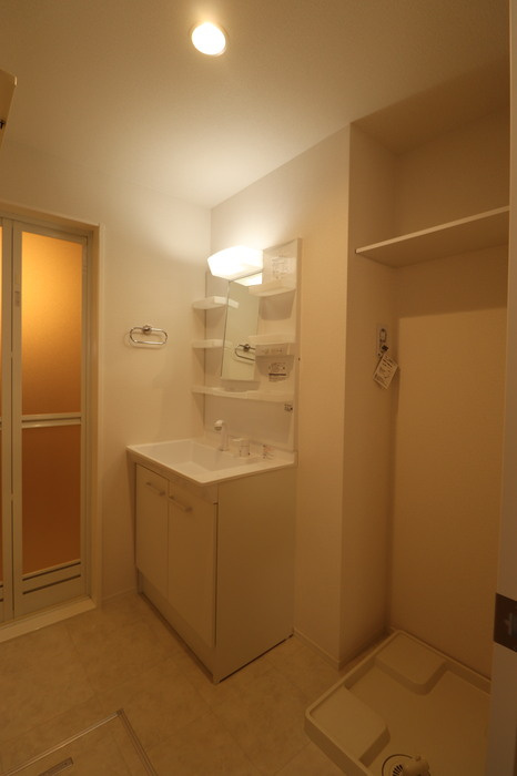 コーポ陽だまりⅡの独立洗面台