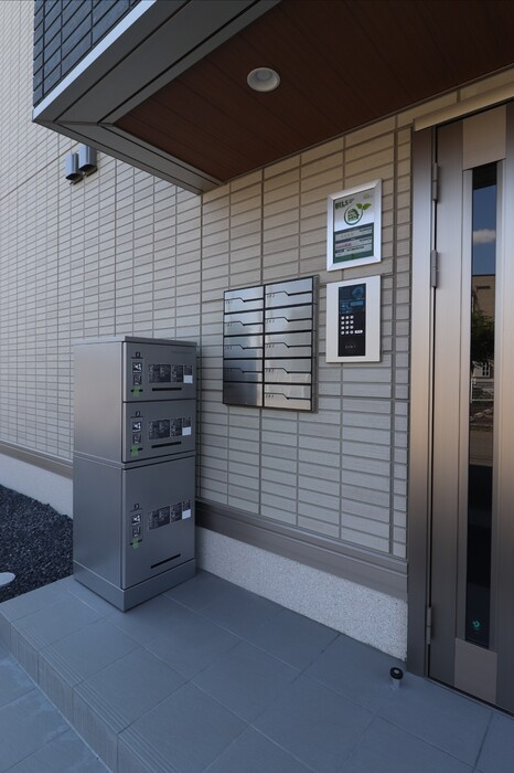 コーポ陽だまりⅡのエントランス