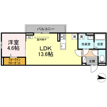 コーポ陽だまりⅡの間取り