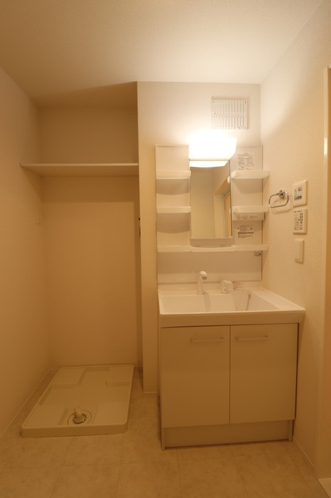 コーポ陽だまりⅡの独立洗面台