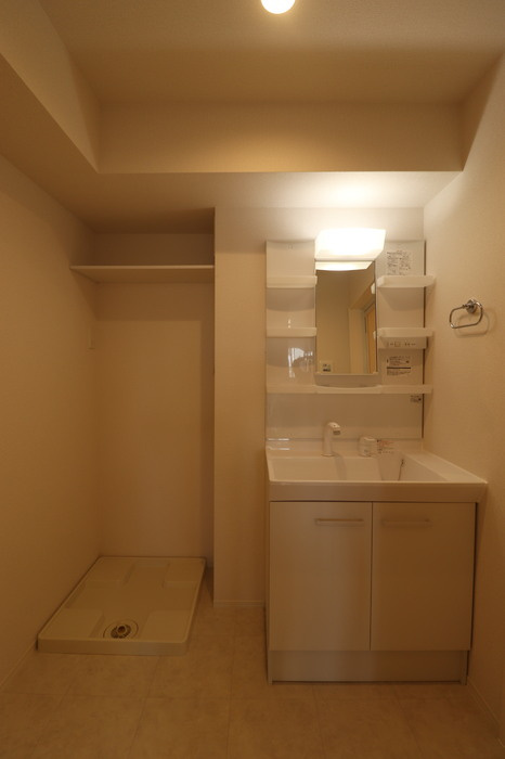 コーポ陽だまりⅡの独立洗面台