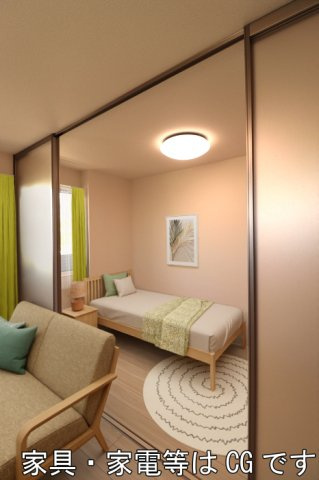 コーポ陽だまりⅡの洋室