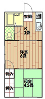 コーポ由美B棟の画像