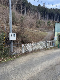 【前面道路含む現地写真】 | 西賀茂蛙ケ谷　資材置き場