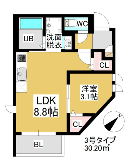【間取り】 | REGALEST 次郎丸Ⅱ　★プライスホームなら仲介手数料が0円です★