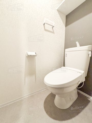 S-RESIDENCE六ツ門abreastIIのトイレ|嬉しい温水洗浄便座付き★