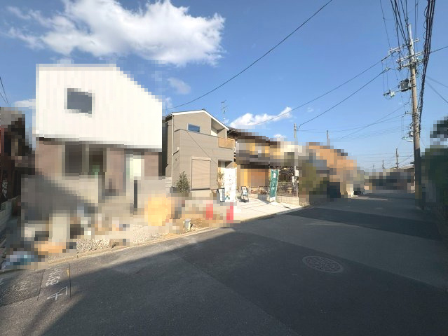 【成約済】京都市西京区大原野上里鳥見町　の前面道路含む現地写真|現地ご内覧可能です！お気軽にお問い合わせください(^^)/