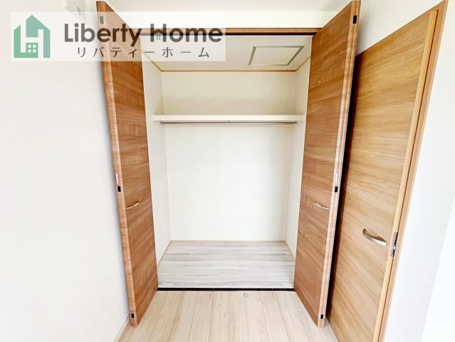 阿見町岡崎３丁目　新築戸建の収納